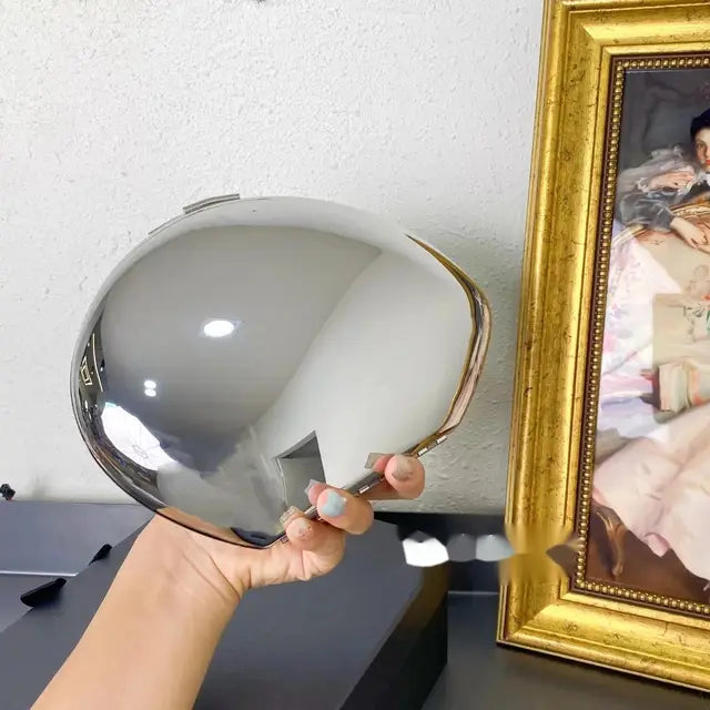 niche Metal shell shape clutch bag Smooth mirror surface silver gold women evening party cute purse handbag new