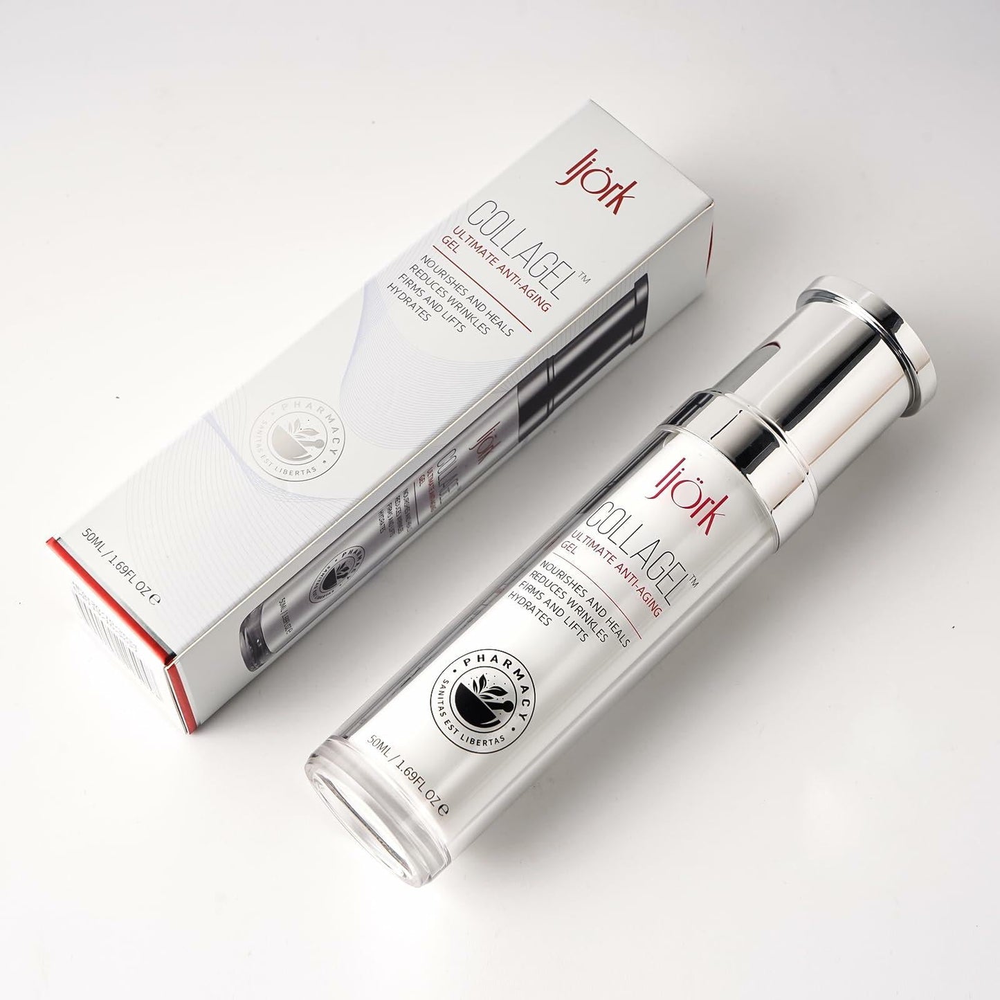 Anti-Aging Skin Firming Gel with Niacinamide, Hyaluronic Acid, Retinol&Vitamin C