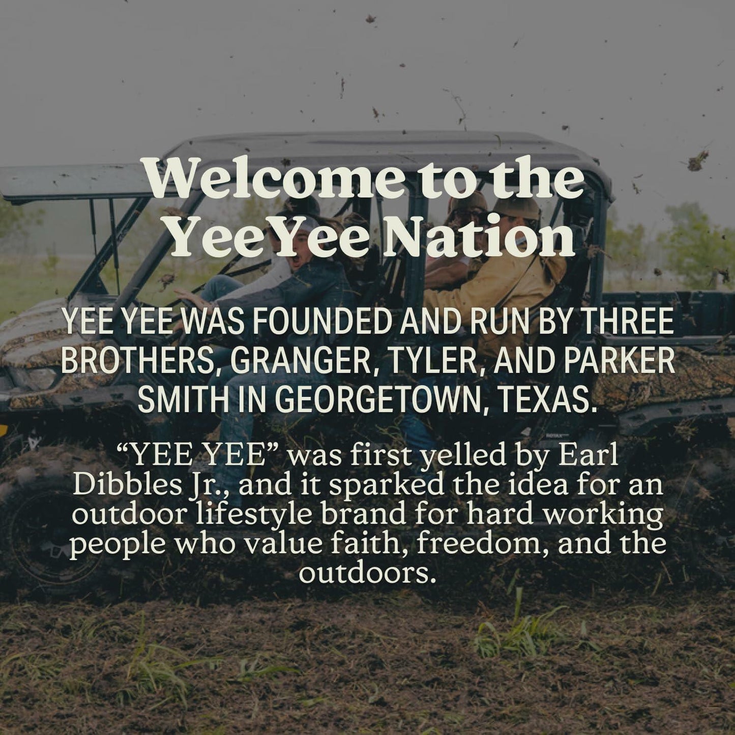 Yee Yee American Flag Vinyl Decal Patriotic Sticker 6x3in Patriot