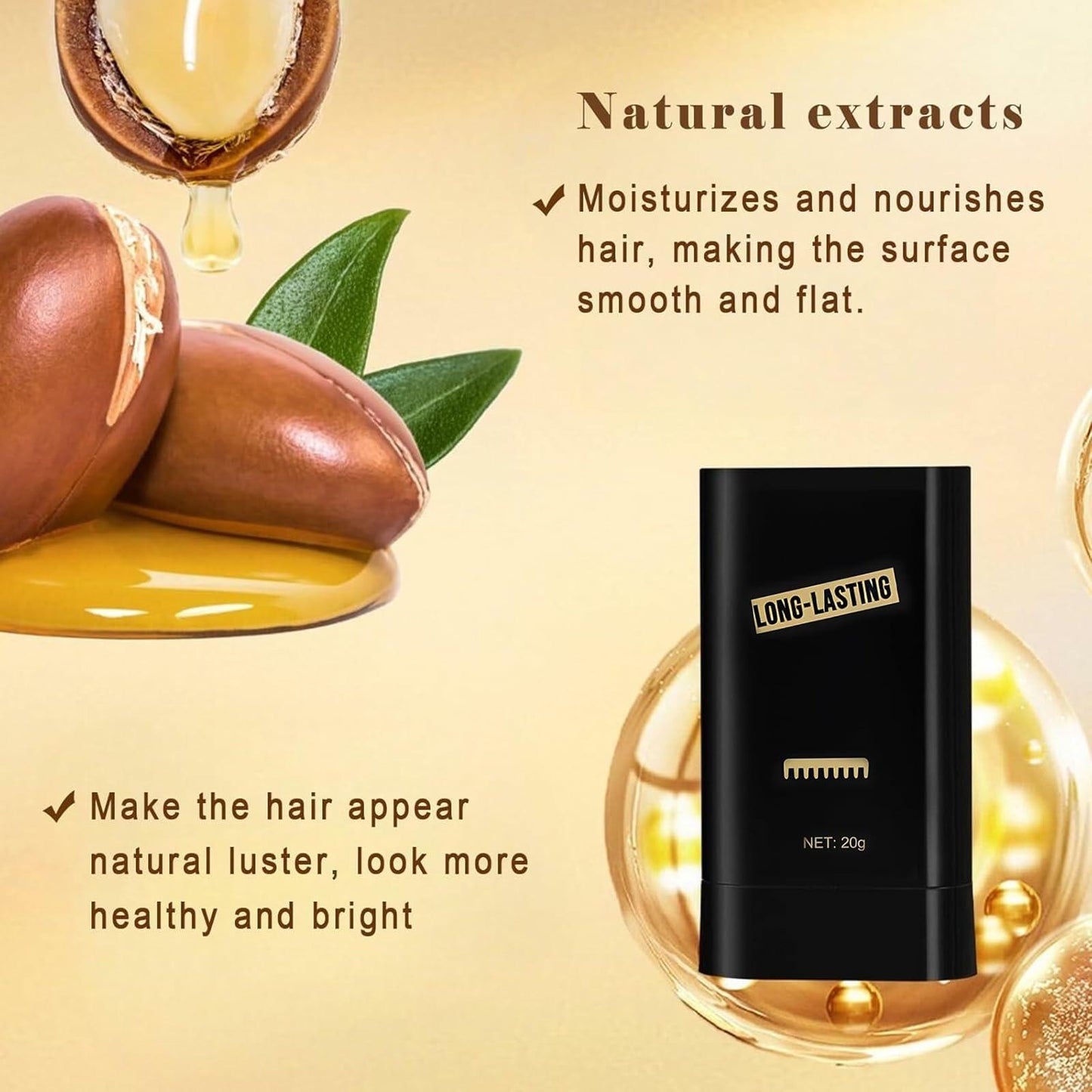 Vienflona Safe and Convenient Comb Hair Dye Gray Coverage Waterproof Coffee 03