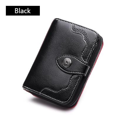 Sendefn Small Wallet Casual Women's Purses Split Leather Quality Short Money Bag