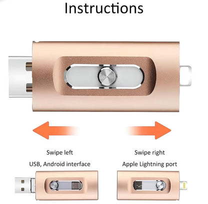 FlexiDrive 4-in-1 Flash Drive