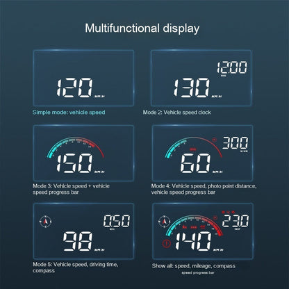 Car Head Up Display GPS Speed Projector