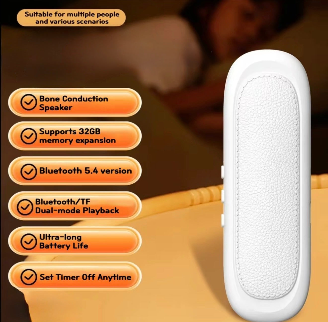 DeepRest Pillow Speaker
