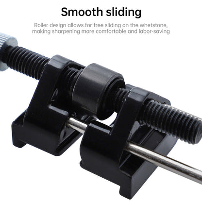 Chisel sharpening guide, knife sharpener, chisel blade, projection sharpener, template, roller, sharpening stone