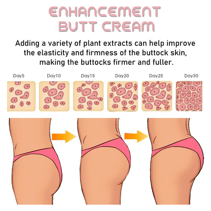 Butt Lift Cream Sculpting, Lifting, Firming And Toning Buttocks Care Moisturizing And Filling Butt Lift Cream