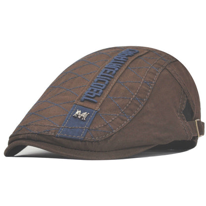 Men's Autumn Winter Sun Protection Peaked Cap