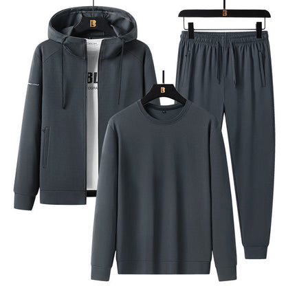 Spring And Autumn Men's Sports And Leisure Suit