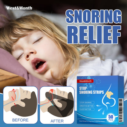 Stop Snoring Strips, Anti-snoring Dredging Respiratory Tract Anti-snoring Stop Patch Care
