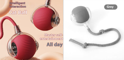 Electric Cat Toy Automatic Cat Ball Self-entertainment Rolling Ball