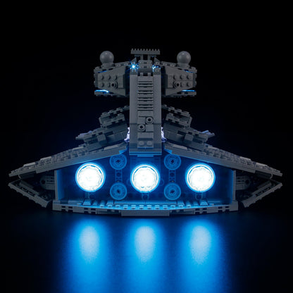 YB compatible with LEGO 75394 Empire Star Destroyer LED lighting Star Wars luminous building blocks lighting toys