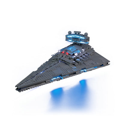 YB compatible with LEGO 75394 Empire Star Destroyer LED lighting Star Wars luminous building blocks lighting toys