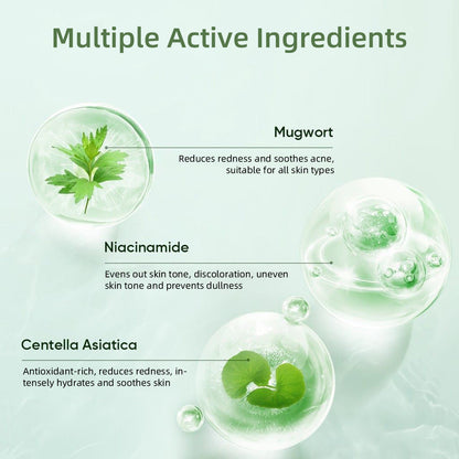 BARUBT mugwort mud mask stick deep cleansing mild blackhead repair facial care smearable mask