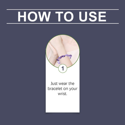 Decorative Bracelet Everyday Personality Fashion All-In-One Night Simple Portable Decorative Amethyst Bracelet