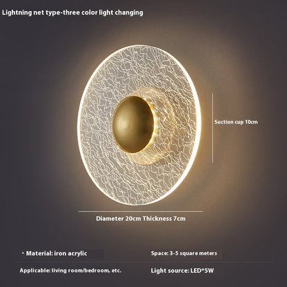 Designer Light Luxury Wall Lamp Bedroom Living Room