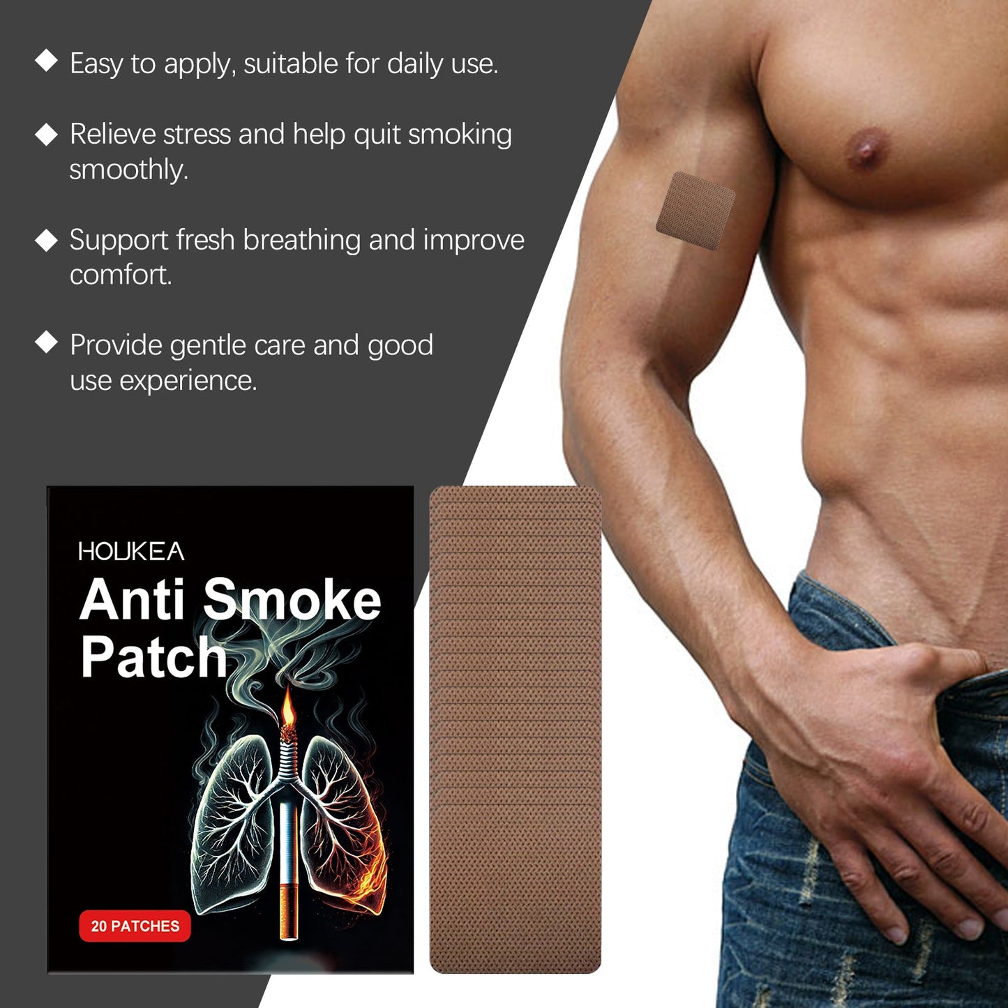 Herbal Care Patch Relieves Discomfort For A Refreshing And Comfortable Experience With Gentle Ingredients