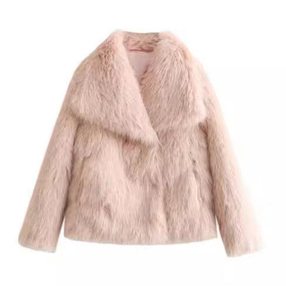 Women's Faux Fox Fur Jacket