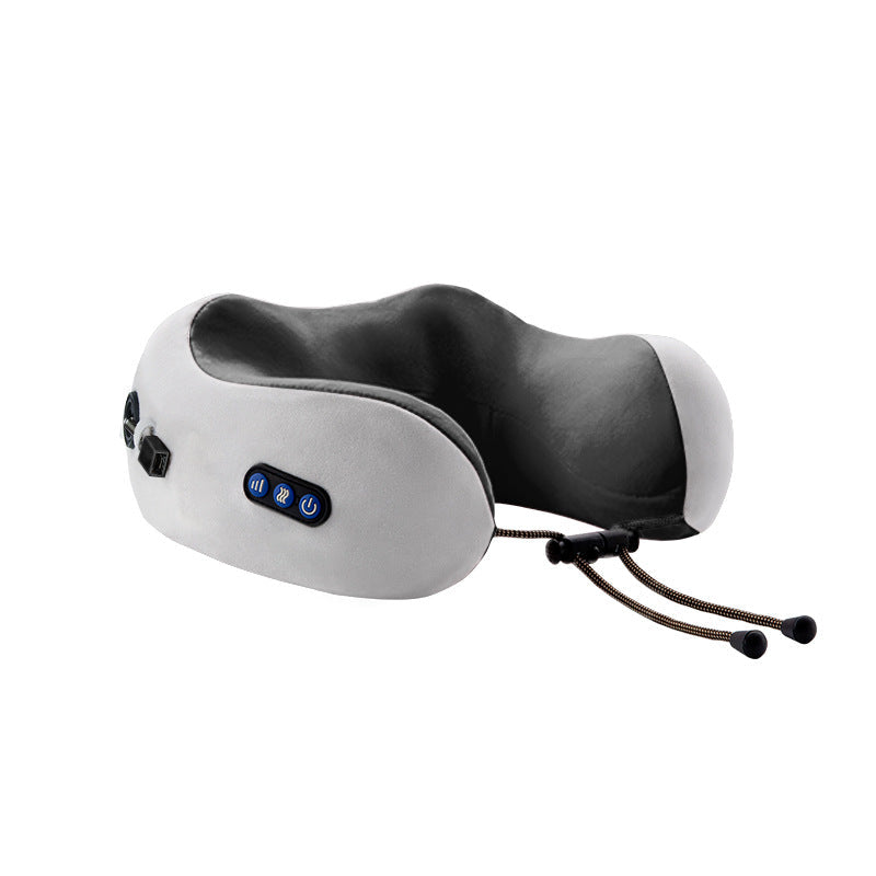 Multifunctional Home Cervical Massager Memory Foam Car Pillow Portable U-Shaped
