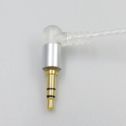 IE80S Fever Single Crystal Copper Silver Plated Earphone Upgrade Cable