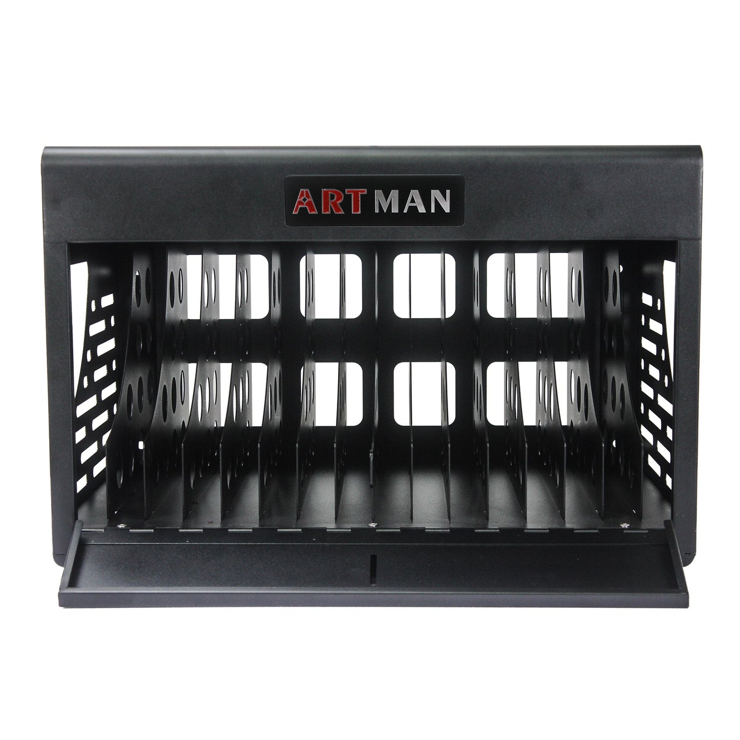 16 Bay Charging Cabinet for Laptop Chromebook Locking Charging Station-BLACK