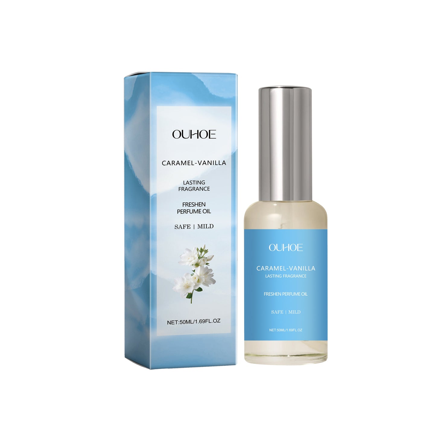 Perfume Oil Series, Small Sweet Portable Elegant Natural Fresh Exudes Charm And Lingering Fragrance
