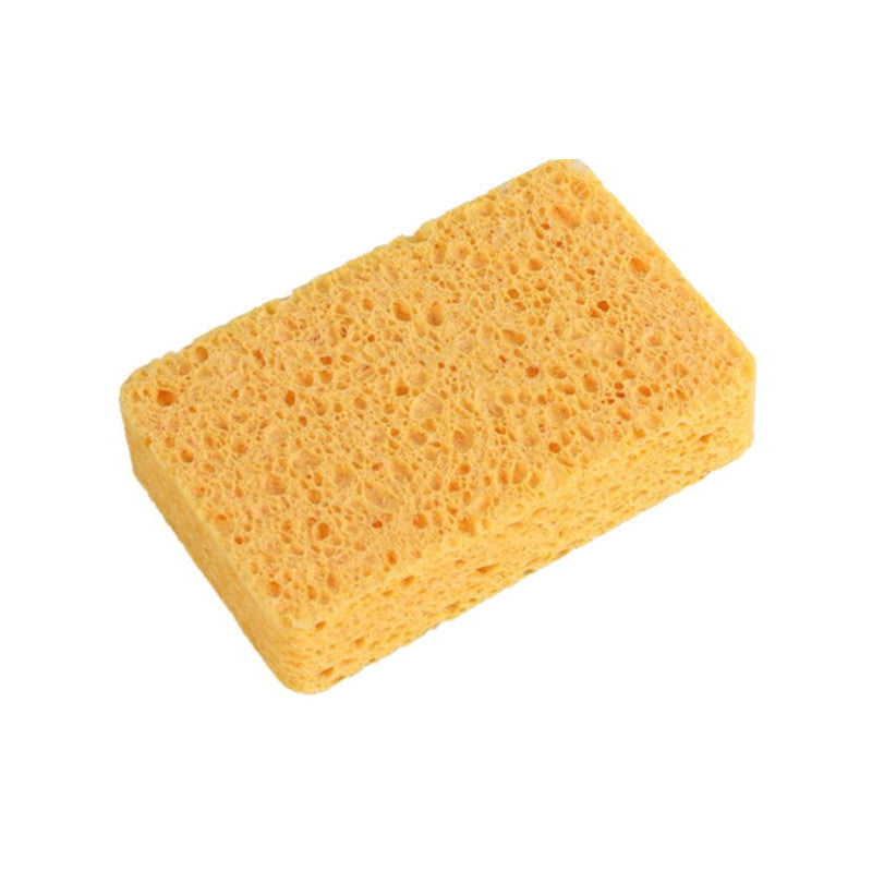 Kitchen Multi-Functional Cleaning Sponge Brush To Remove Oily Cleaning Block High-Density Water Absorption Descaling Dish Washing Brush