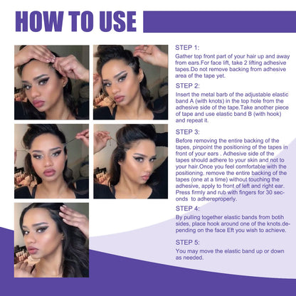 V-Shaped Thin Face Stickers, Tighten Facial Skin And Shrink Jaw Muscles V Face Lift Shaper