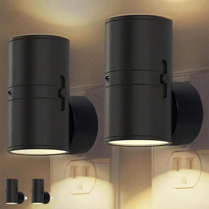LED Wall-mounted Adjustable Brightness Soft Kitchen Corridor Bedroom Stairs Small Night Lamp