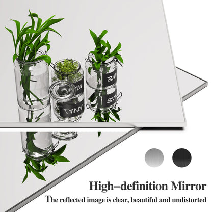 60"x36" Oversized Modern Rectangle Bathroom Mirror with Silver Frame Decorative Large Wall Mirrors for Bathroom Living Room