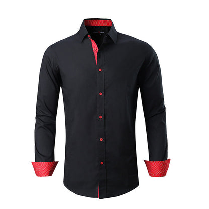 Men's Cotton Stretch Shirt Spring Autumn
