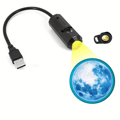 Creative Atmosphere USB Moon Projection Lamp