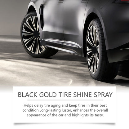 Car Wheel Shine Spray Car Wheel Clean Stain Polishing Coating Liquid Coating Agent
