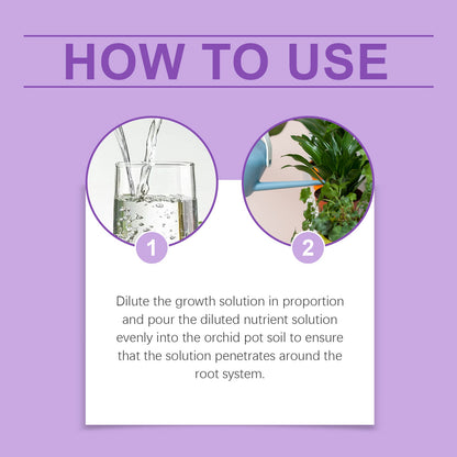 Orchid Plant Growth Agent Flower Green Plant Special Nutrient Solution For Orchid Pot Common