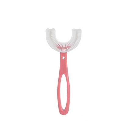 Children's U-shaped toothbrush for infants and young children aged 2-12 and above, oral manual soft bristled toothbrush