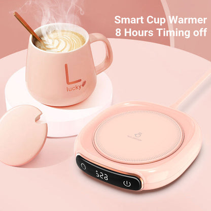 Smart Coffee Mug Warmer with Heating Pad