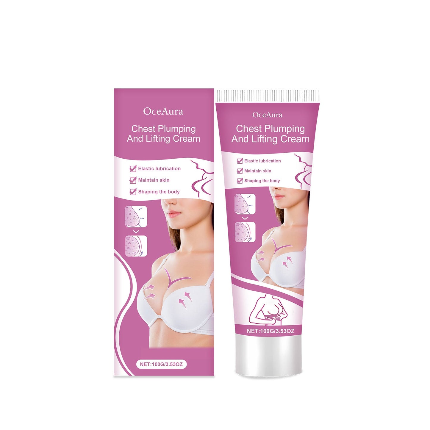 Chest Firming Cream Moisturizes Women's Chest Lift Line Hydrating Massage Treatment Cream