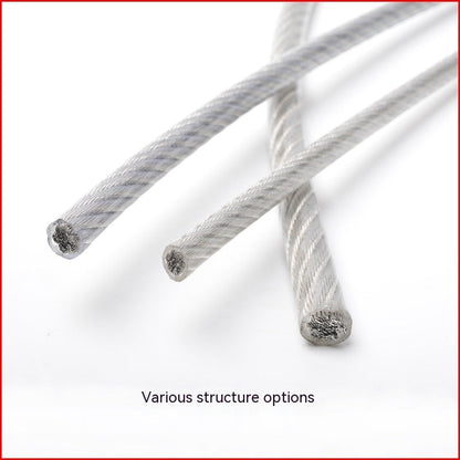 304 Stainless Steel Invisible Anti-theft Protecting Wire Net Steel Wire Coated Rope Steel