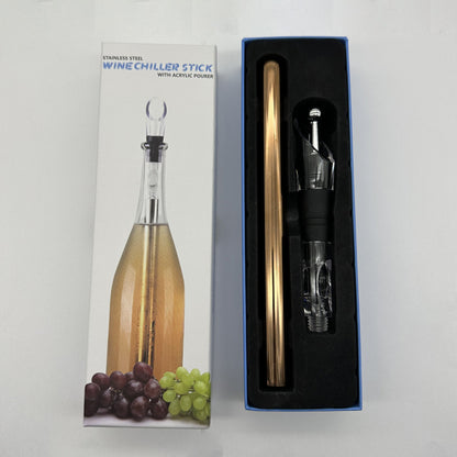 Stainless Steel Wine Bottle Cooler Chilling Stick