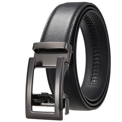 Antique Cowhide Men's Leather Casual Business Belt