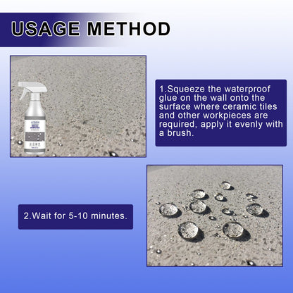 Waterproof Glue Bathroom Pipe Smash Free Brick Roof Exterior Wall Multifunctional Seal Leak Proof Spray