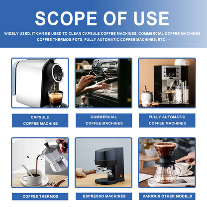 Coffee Machine Cleaning Sheet Coffee Machine Infuser Filter Dirty Stain Scale Cleaning Sheet