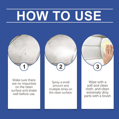 Car Interior Cleaning Mousse Car Interior Upholstered Seat Fabric Stain Cleaner