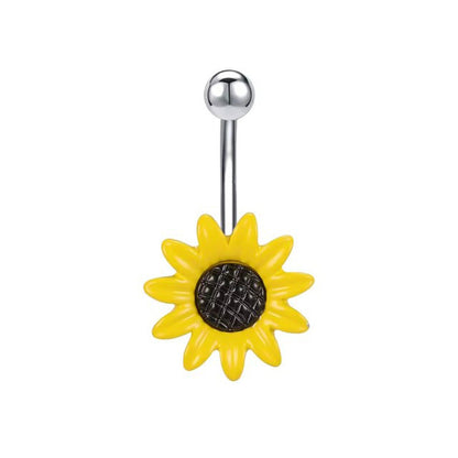 Navel Ring Creative Bat Bee Navel Buckle Navel Ring Body Piercing Jewelry
