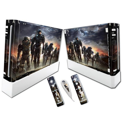 Wii Skin Sticker PVC Colorful Decal Game Sticker