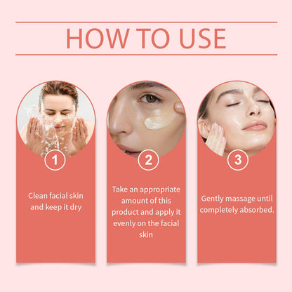 Moisturizing Cream Lightens Fine Lines, Brightens Skin, Moisturizes Tender Skin And Improves Skin Quality