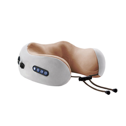 Multifunctional Home Cervical Massager Memory Foam Car Pillow Portable U-Shaped