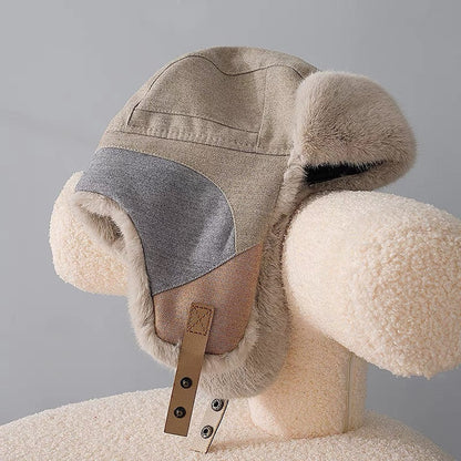 Ushanka Unisex Cold-proof Fleece-lined Warm Hat