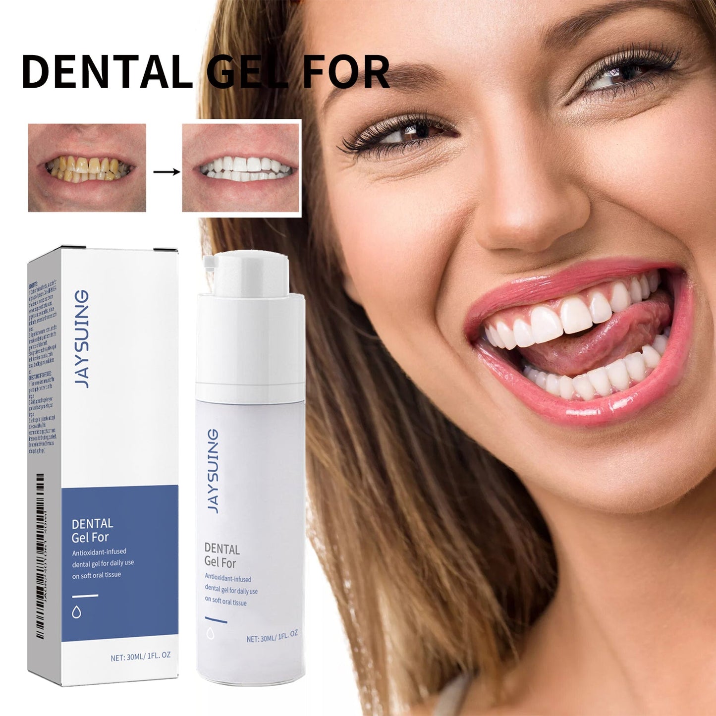 Tooth Gel For Tooth Cleaning Fresh Breath For Oral Cleaning