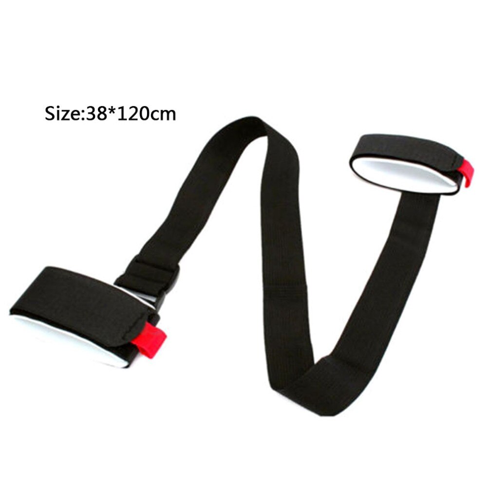 Nylon Skiing Bags Adjustable Skiing Pole Shoulder Hand Carrier Lash Handle Straps Porter Hook Loop Protecting For Ski Snowboard