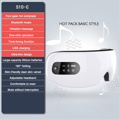 Eye massager steam atomization moisturizing eye hot compress eye mask